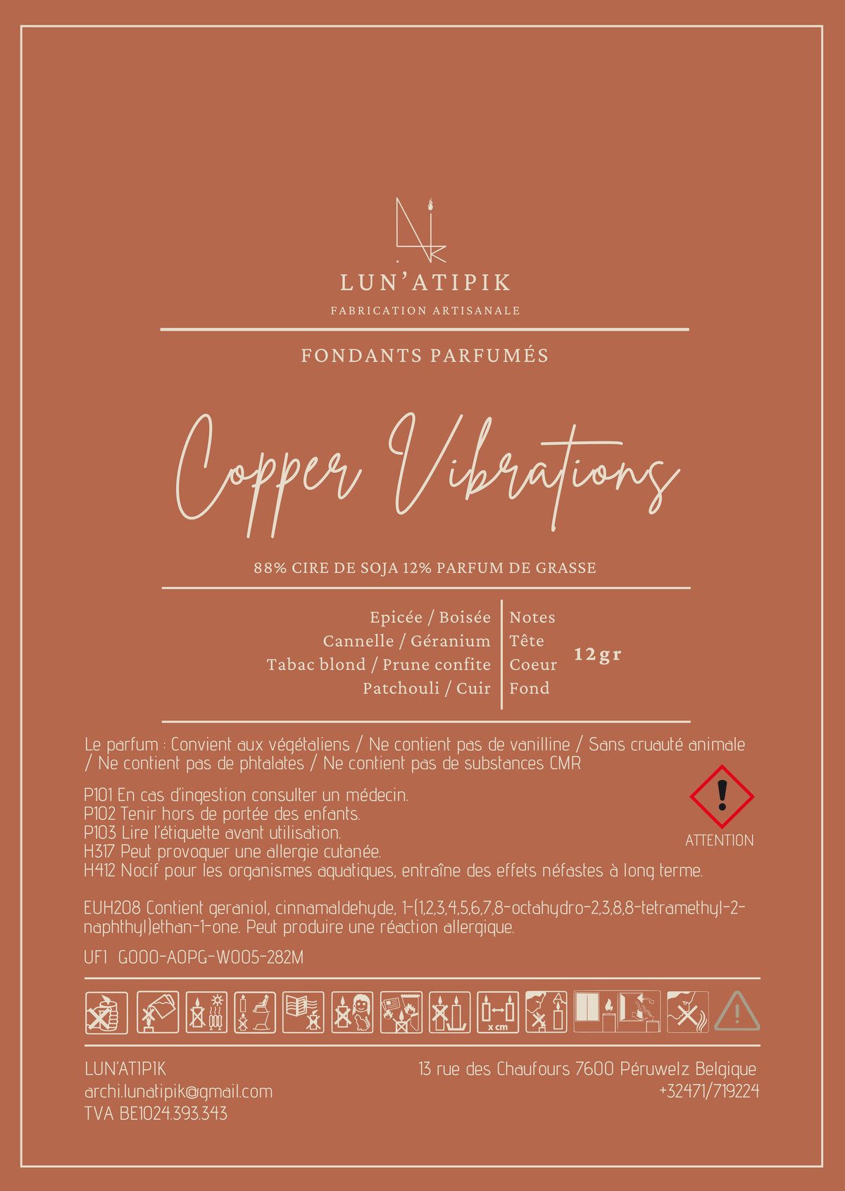 Copper Vibrations